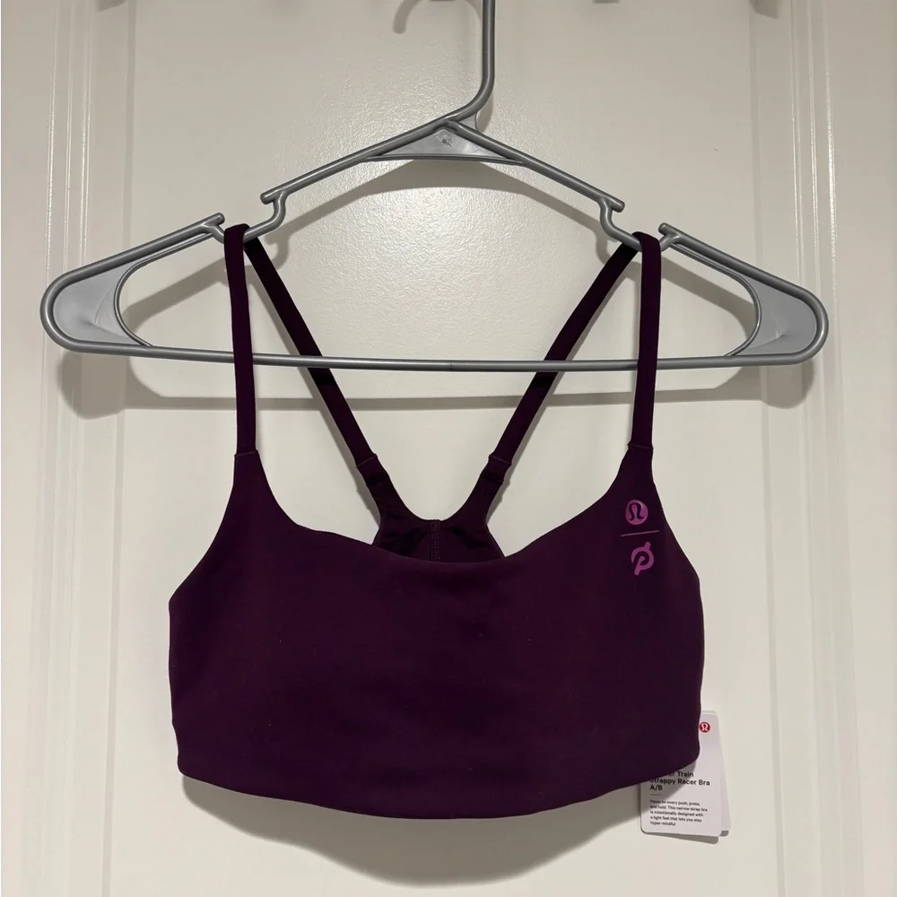 NWT Lululemon x Peloton Wunder Train Strappy Racer Sports Bra - Picture 2 of 7